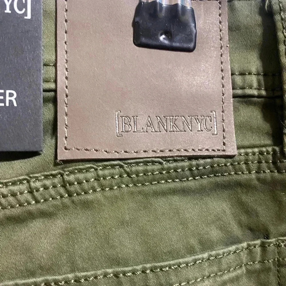 BLANK NYC Wooster Slim Fit Twill Pants Size 32 X32 - Picture 5 of 6